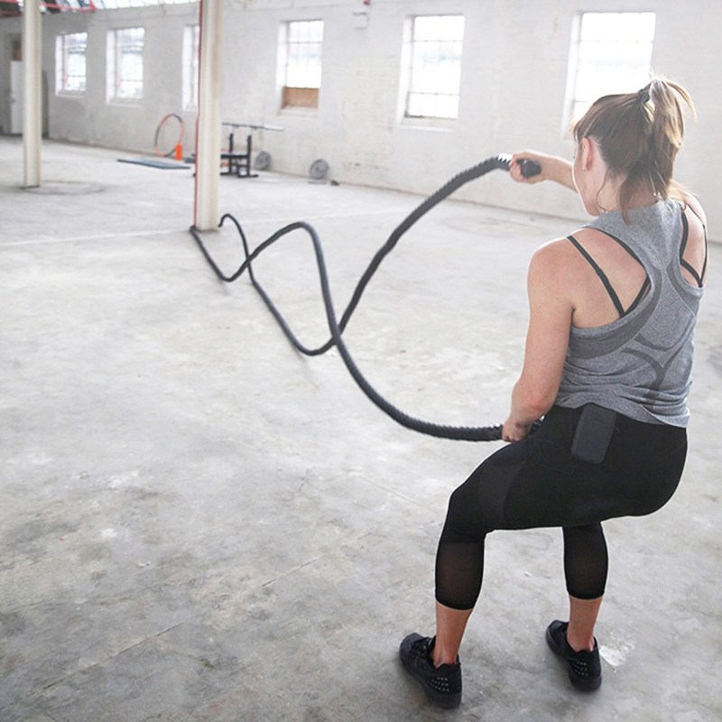 9M/12M/15M Fitness Battle Rope – Crossfit No Equipment Workouts recenzja i cena