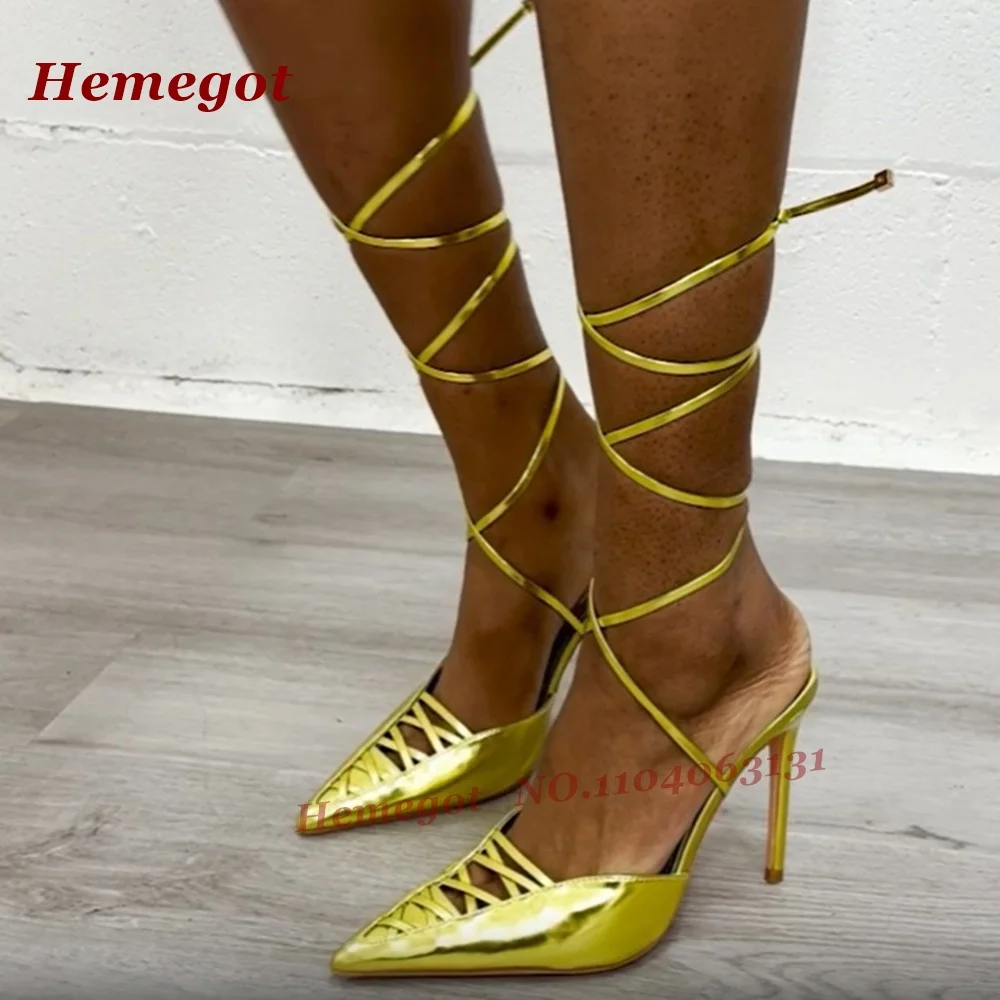 Patent Leather Cut Out Sandals – Crossfit Outfit recenzja i cena