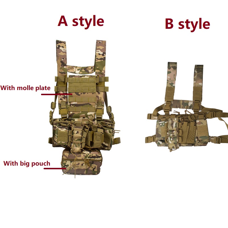 D3CR Chest Rig Vest Multicam B – Crossfit Gear Men recenzja i cena