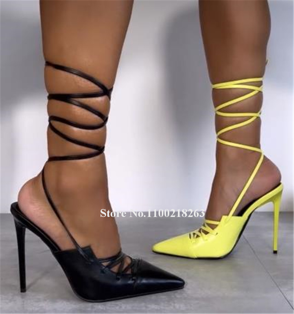Lace-up Thin Heel Sandals Newe – Crossfit Outfit recenzja i cena